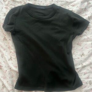 Dark green brandy tee
